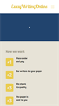 Mobile Screenshot of essaywritingonline.org